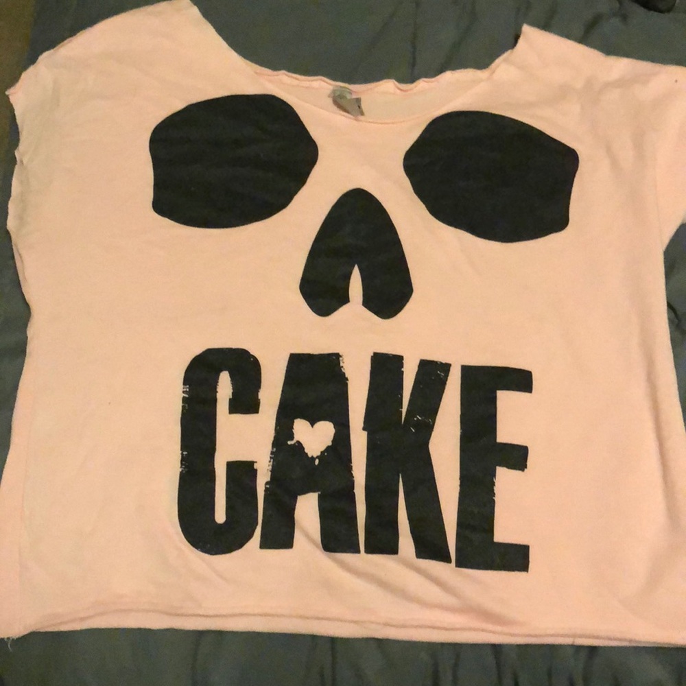 Flag Nor Fail Size Large Cropped Shirt